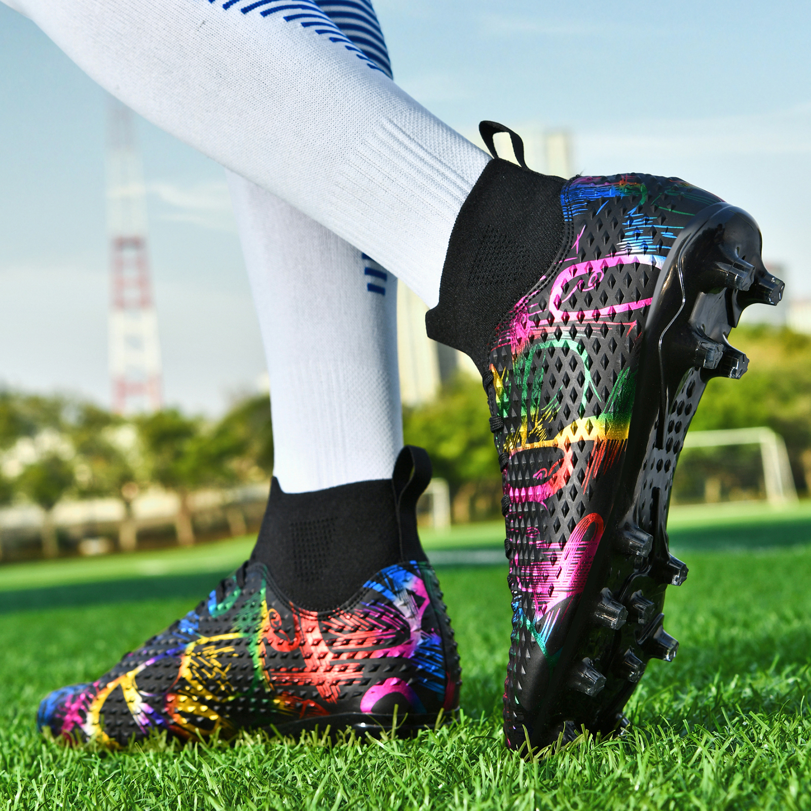 Sports Equipment For Kindergarten - New High-Top Student Outdoor Sports Shoes