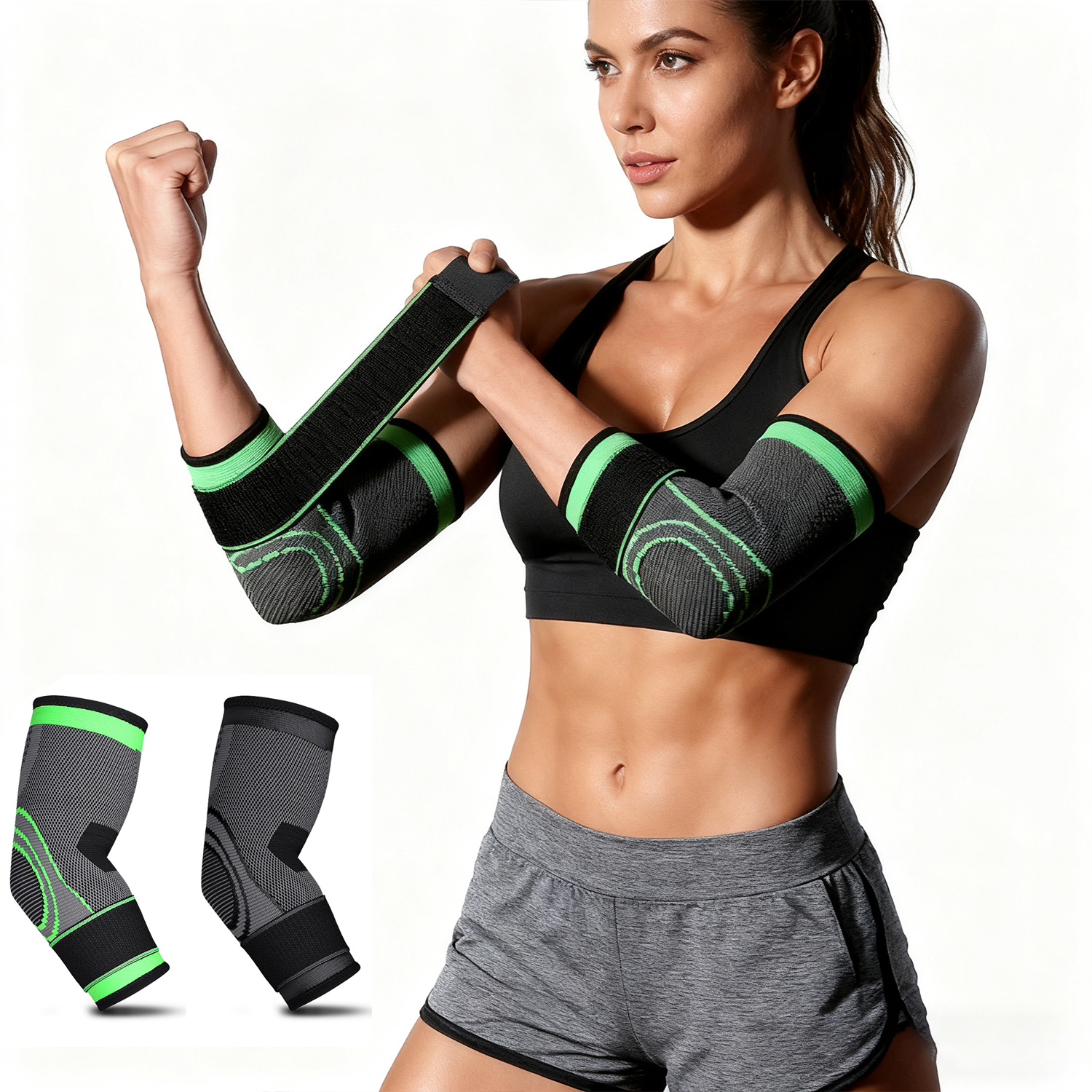 1PC Arm Support Compression Sl - Tennis Elbow Brace ulasan dan harga
