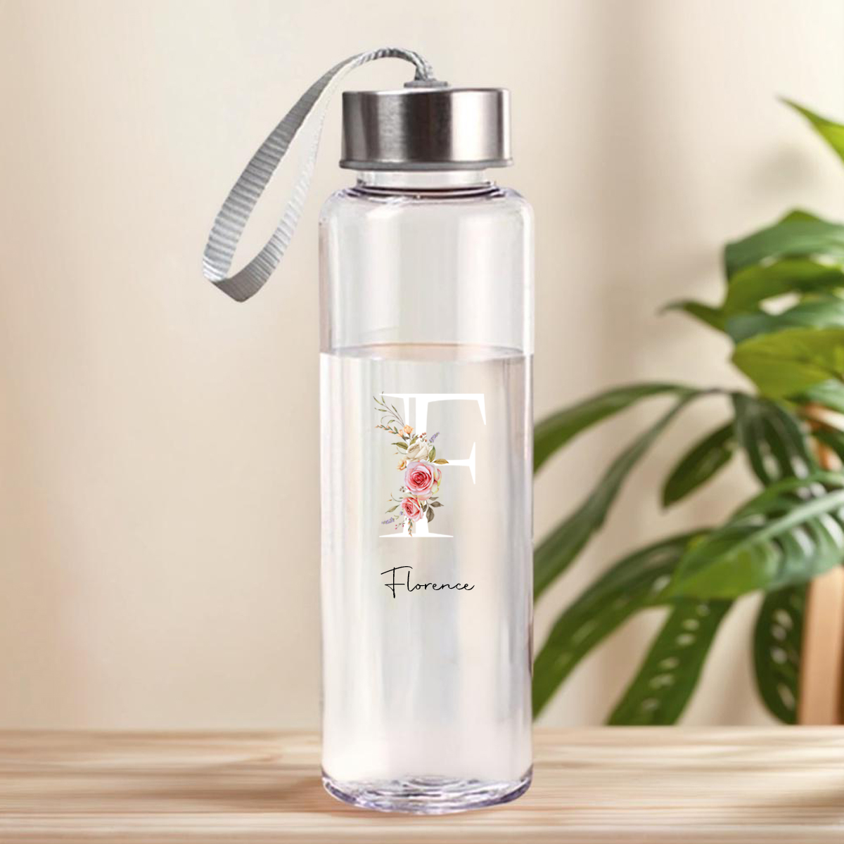 Custom Floral Letters Name Wat - Sports Equipment And Names ulasan dan harga