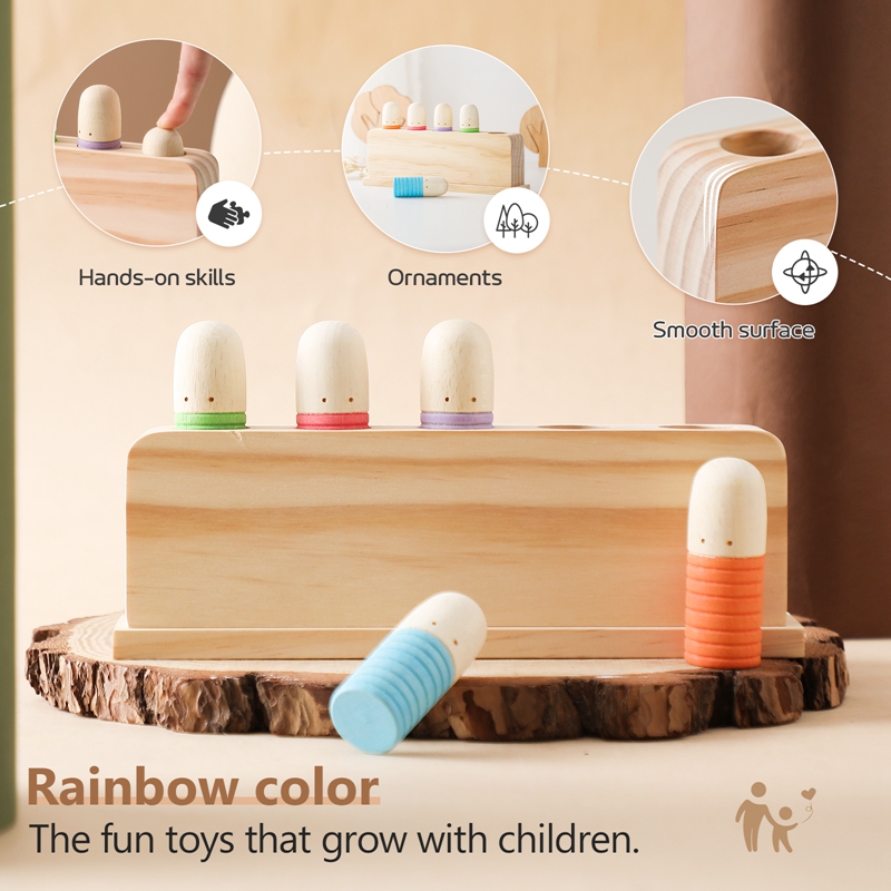 Montessori Toys Baby Wooden Bo - Sports Equipment For Kindergarten ulasan dan harga