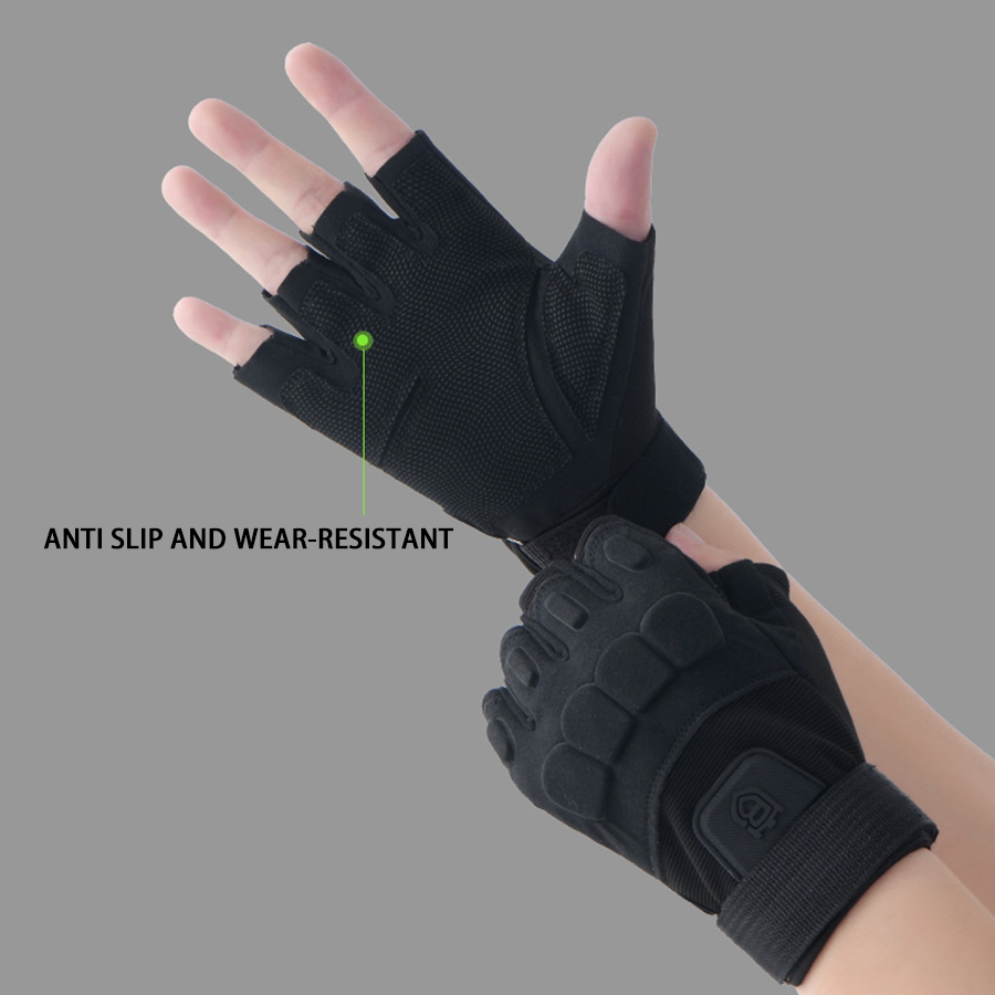 Hunting Training Gloves Half F - Sports Equipment And Names ulasan dan harga