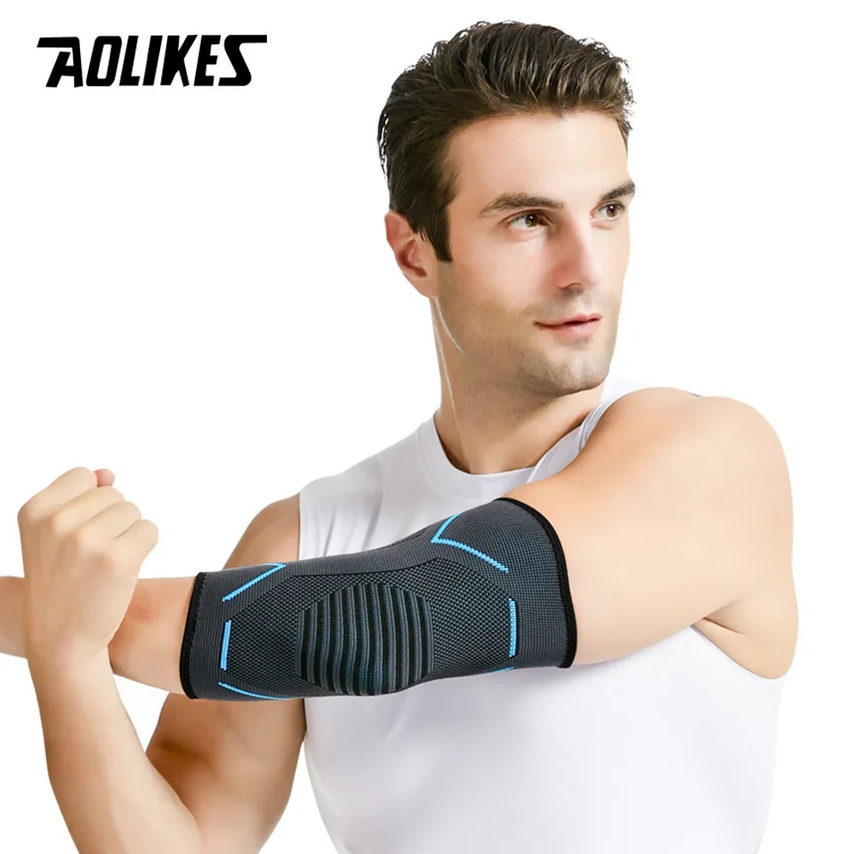 AOLIKES 1PCS New Elbow Compres - Tennis Elbow Brace ulasan dan harga