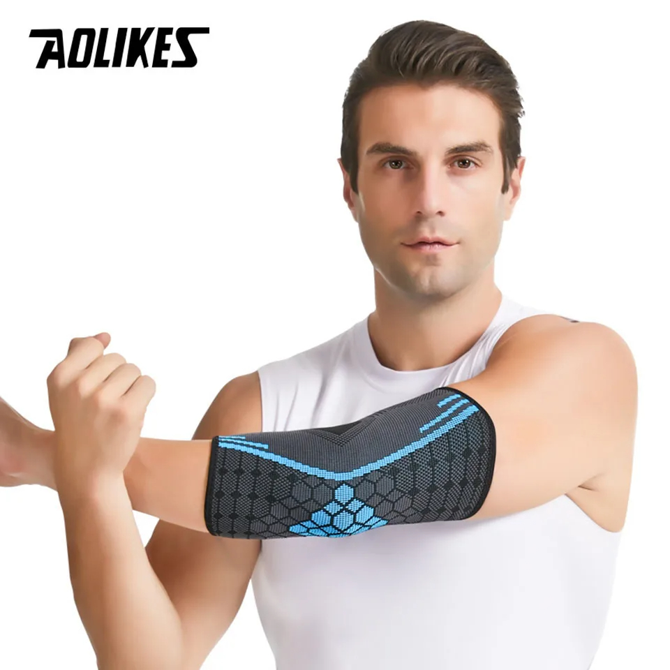 AOLIKES 1PCS New Elbow Compres - Tennis Elbow Brace ulasan dan harga