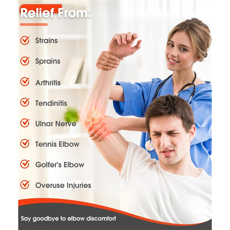 For Tennis Elbow Brace-Adjusta - Tennis Elbow Brace ulasan dan harga
