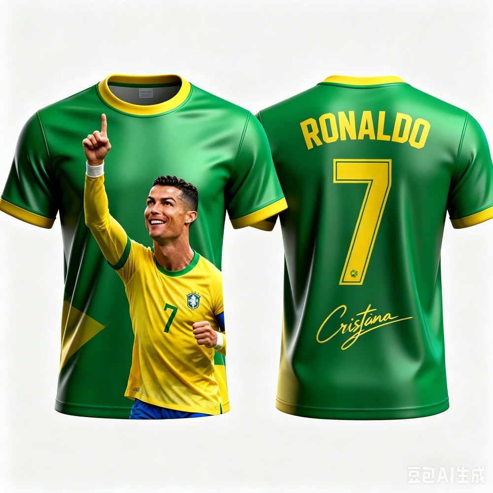 3D Printed Ronaldo Sports Men' - Sports Equipment For Kindergarten ulasan dan harga