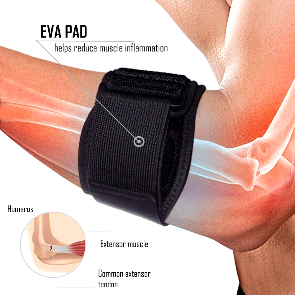 1Pcs Adjustable Compression El - Tennis Elbow Brace ulasan dan harga