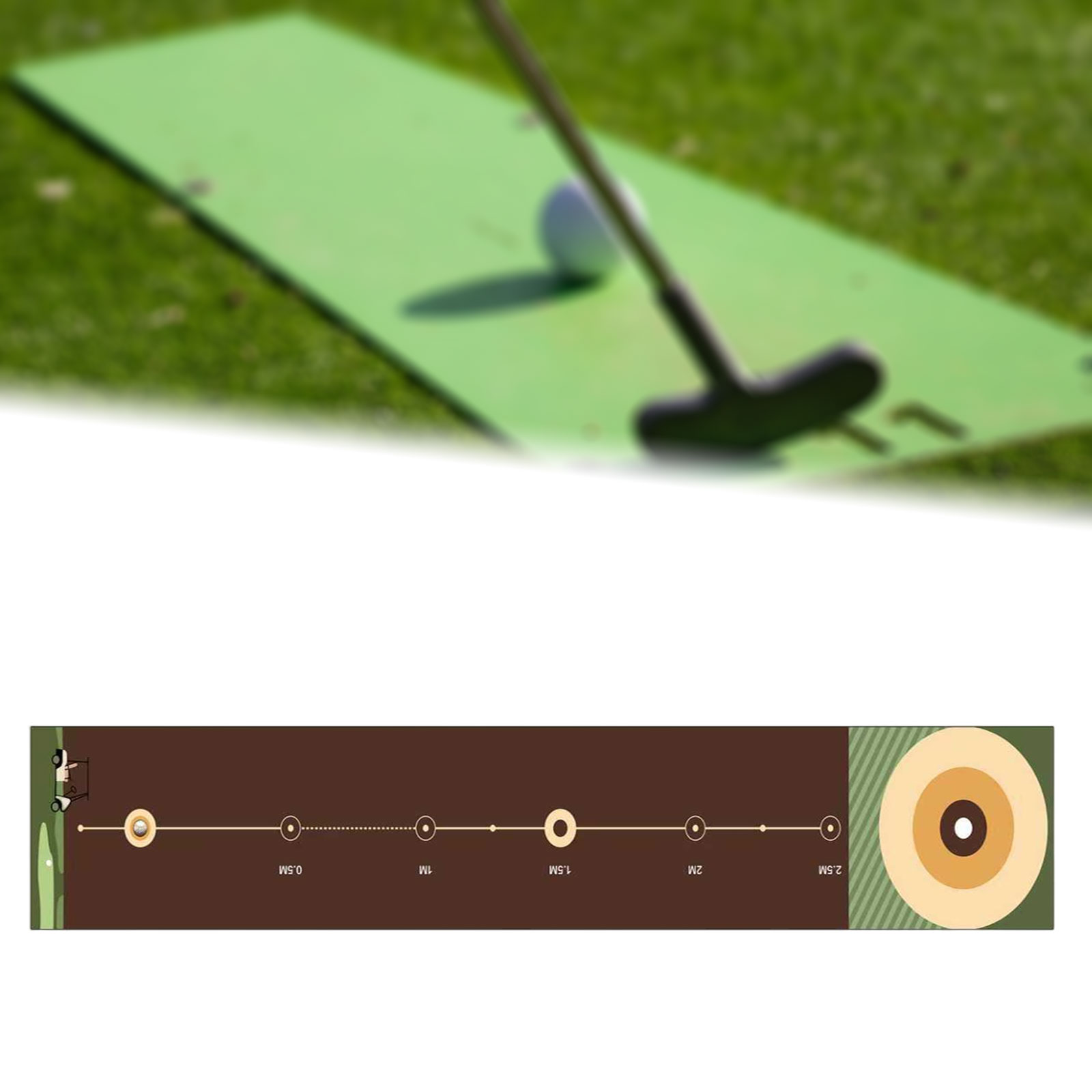 Golf Putting Mat Gift Golf Tra - Sports Equipment Poster ulasan dan harga
