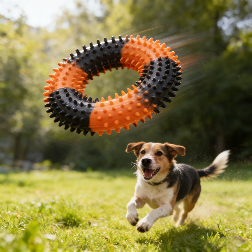 Interactive Tug Chew Toy: Knot - Spike Ball Game ulasan dan harga
