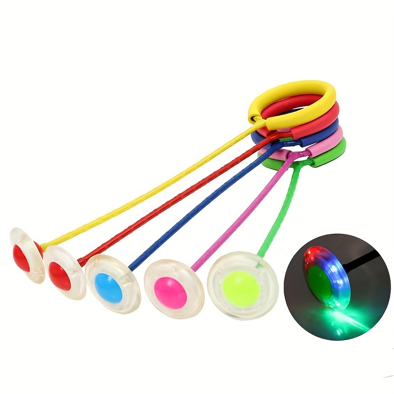 1Pc Children Flashing Jump Rin - Sports Equipment For Kindergarten ulasan dan harga