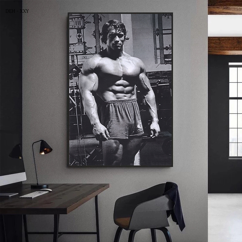 Arnold Schwarzenegger Fitness  - Sports Equipment Poster ulasan dan harga