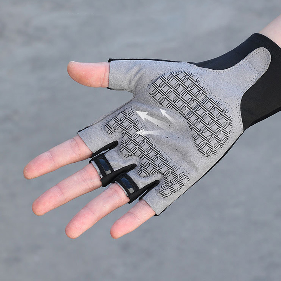 New Team cycling Gloves Half F - Sports Equipment And Names ulasan dan harga