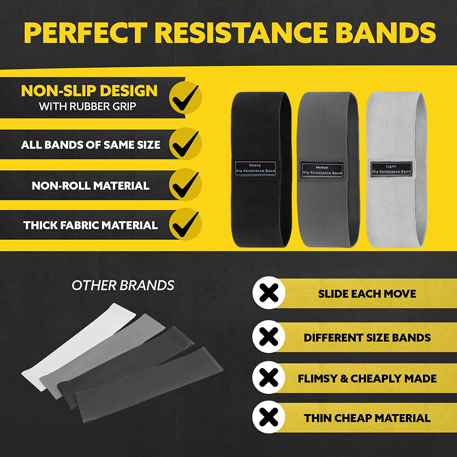 Fabric Resistance Hip Booty Ba - Sports Equipment Club ulasan dan harga