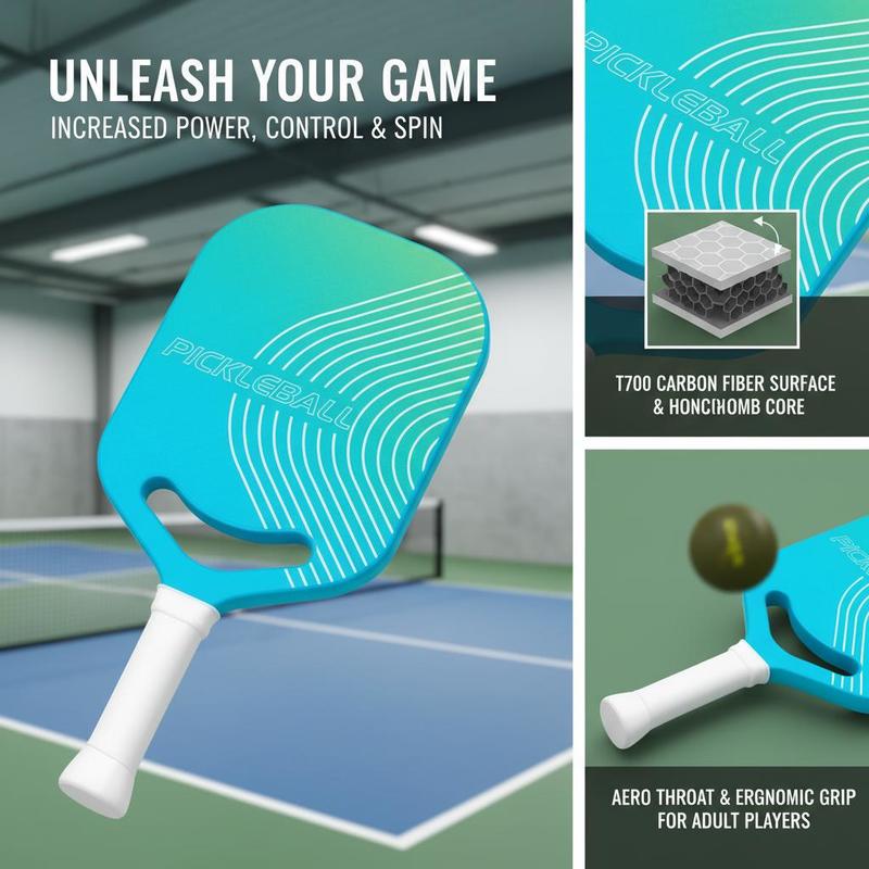 T700 Carbon Fiber Pickleball B - Sports Equipment Bat ulasan dan harga