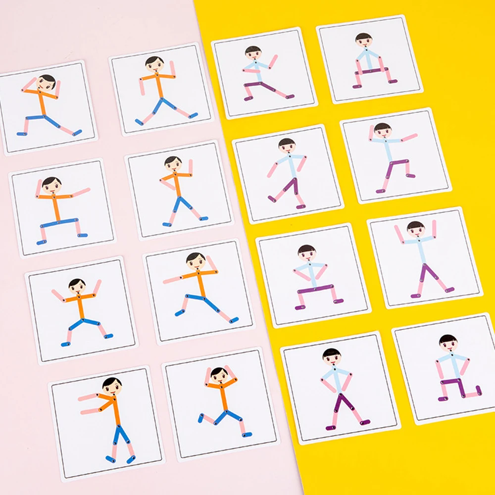 Sport Wooden Man Material DIY  - Sports Equipment For Kindergarten ulasan dan harga