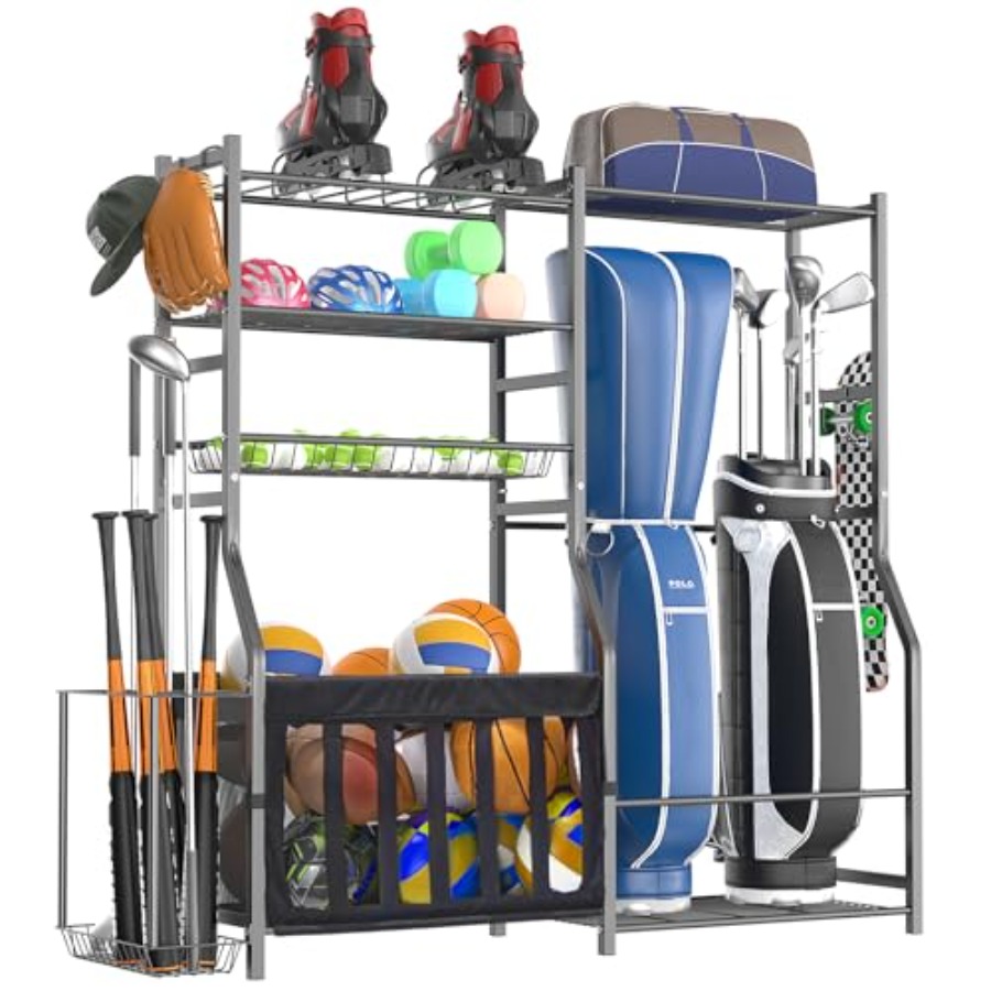 Heavy Duty Garage Sports Equip - Sports Equipment Bat ulasan dan harga